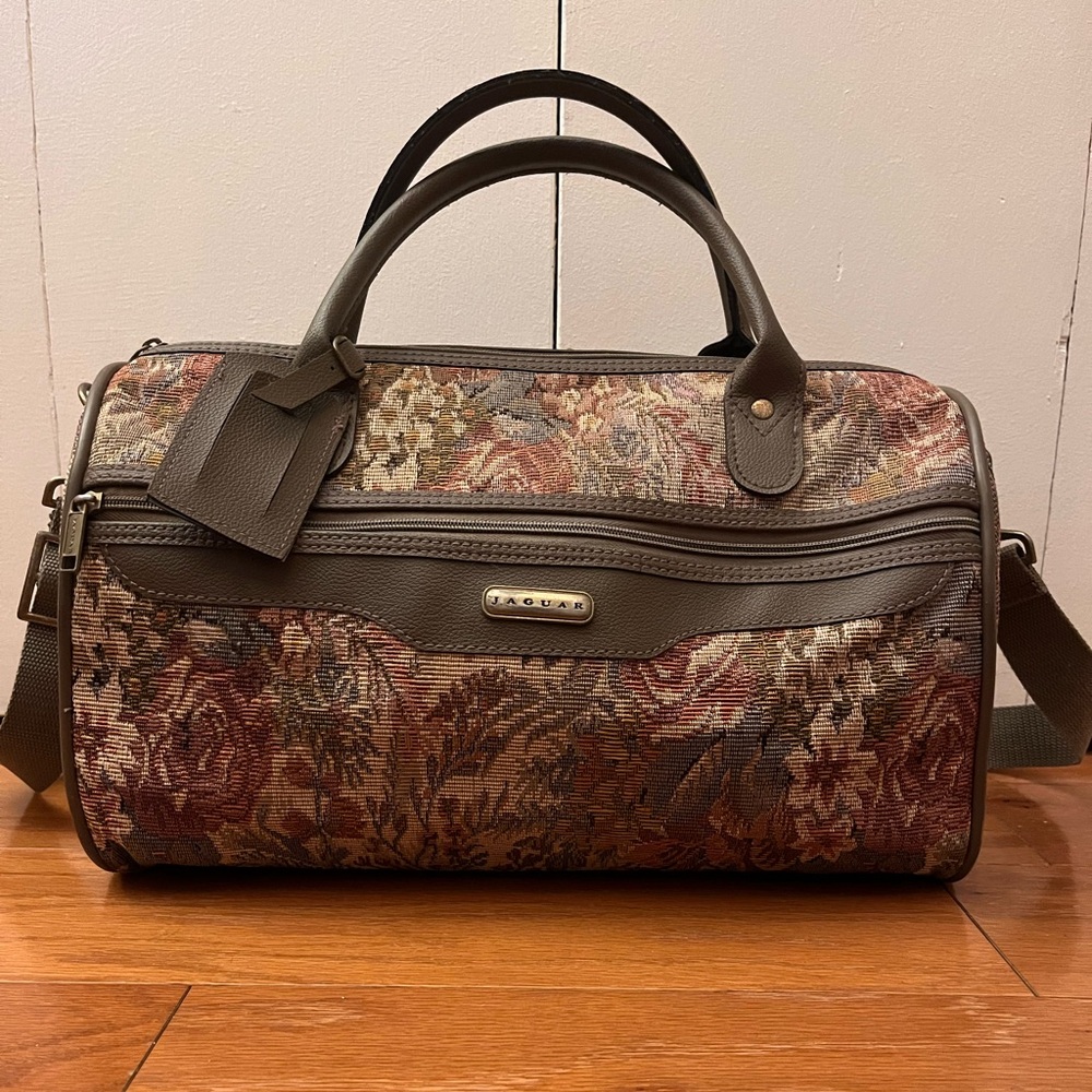 Vintage Jaguar Luggage Duffle